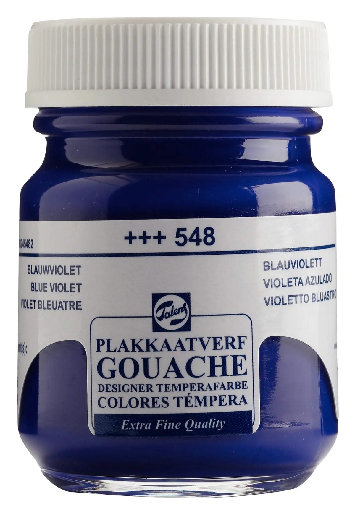 Talens Gouache Extra Fine Quality Flasche 50 ml Blauviolett 548 - Kidis Art