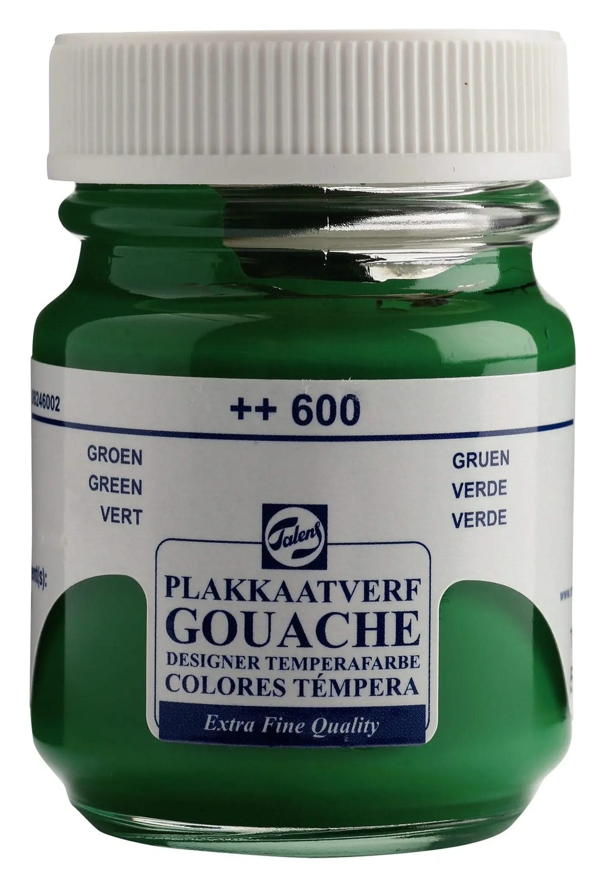 Talens Gouache Extra Fine Quality Flasche 50 ml Grün 600 - Kidis Art
