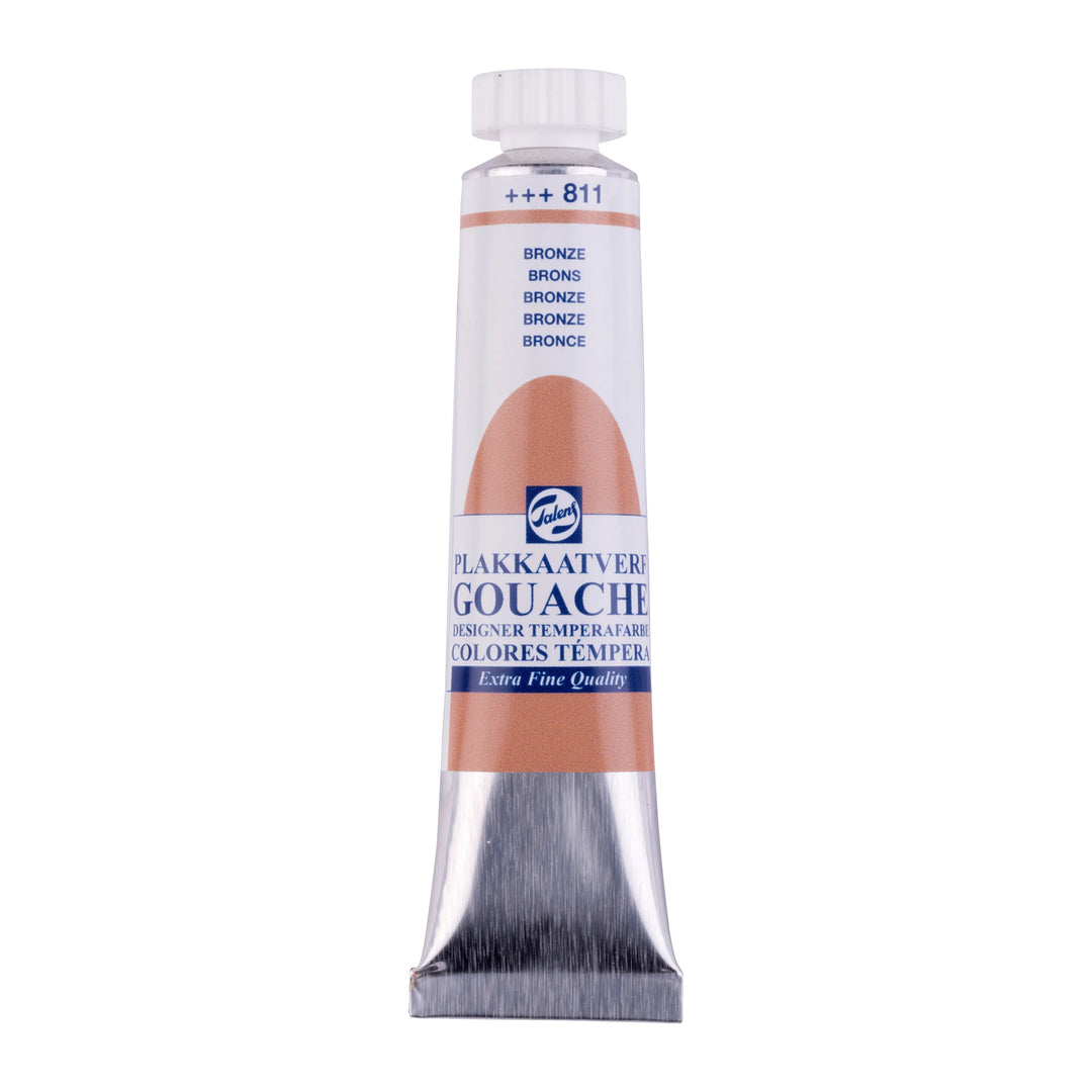Talens Gouache Extra Fine Quality Tube 20 ml Bronze 811