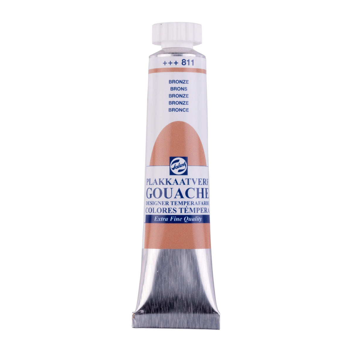 Talens Gouache Extra Fine Quality Tube 20 ml Bronze 811 - Kidis Art