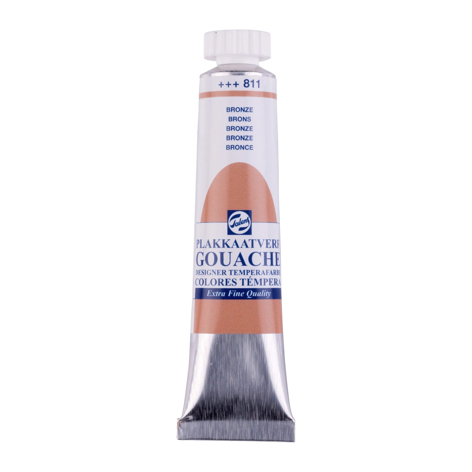 Talens Gouache Extra Fine Quality Tube 20 ml Bronze 811 - Kidis Art