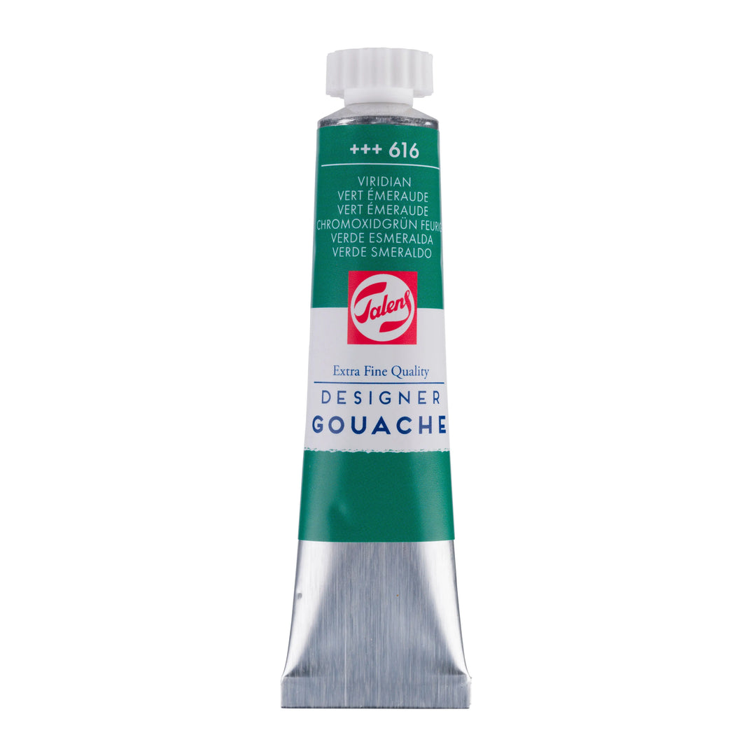 Talens Gouache Extra Fine Quality Tube 20 ml Chromoxidgrün Feurig 616
