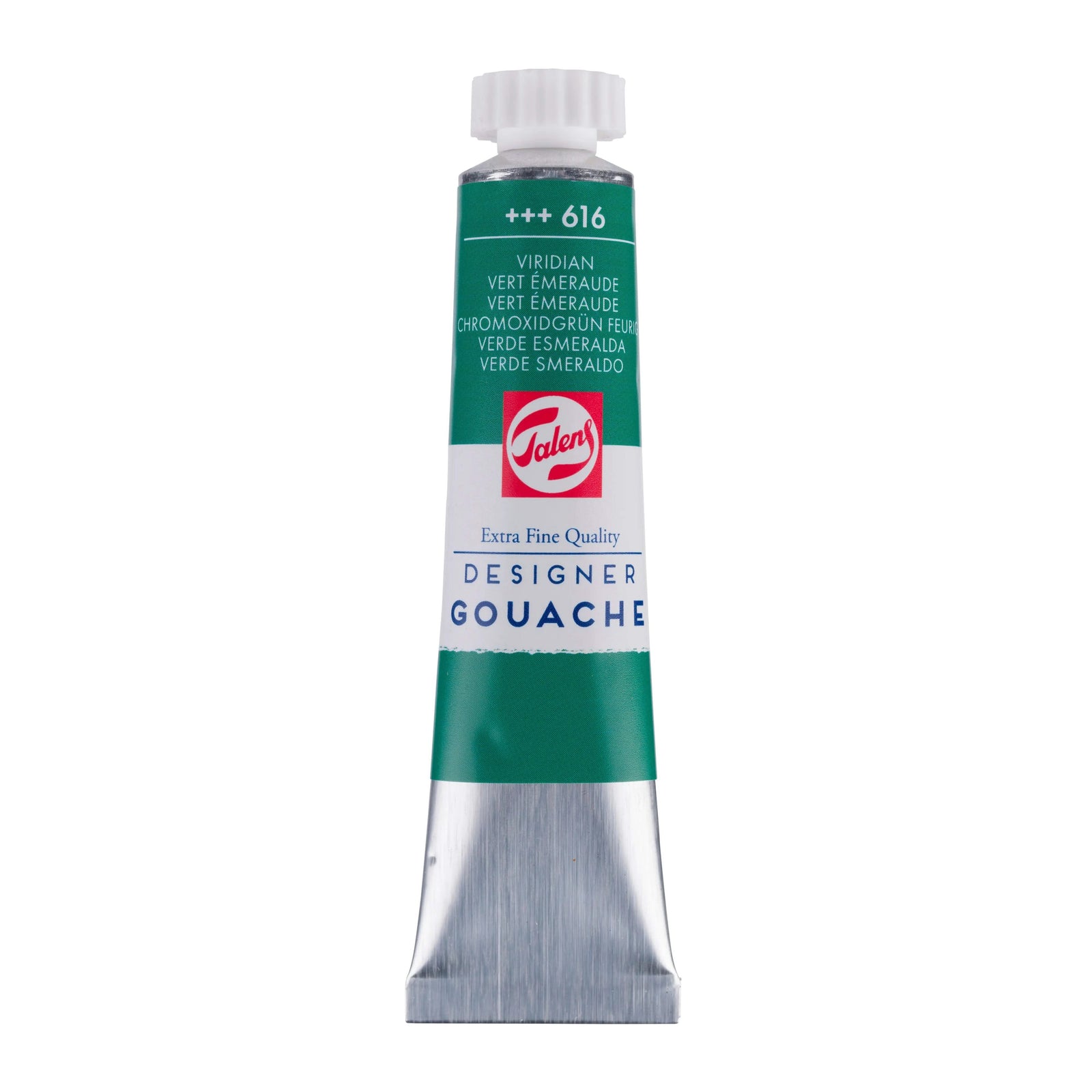 Talens Gouache Extra Fine Quality Tube 20 ml Chromoxidgrün Feurig 616 - Kidis Art