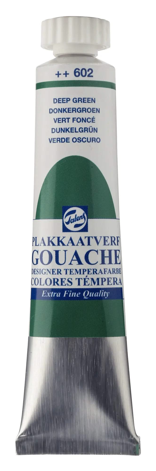 Talens Gouache Extra Fine Quality Tube 20 ml Dunkelgrün 602 - Kidis Art