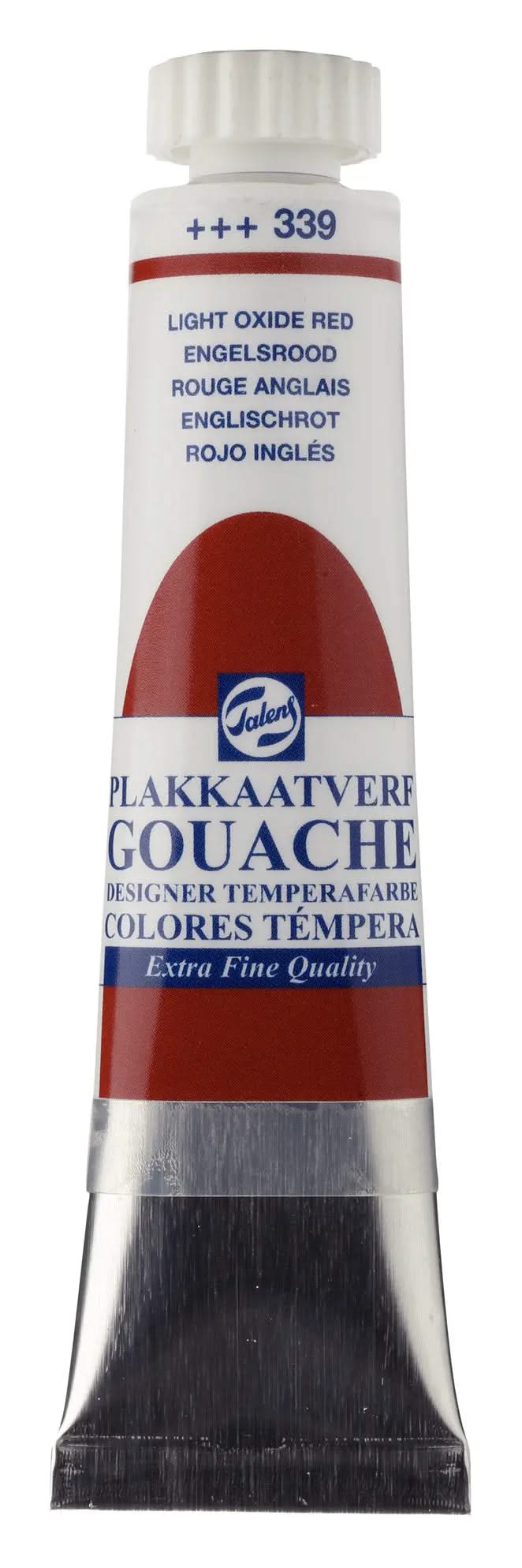Talens Gouache Extra Fine Quality Tube 20 ml Englischrot 339 - Kidis Art