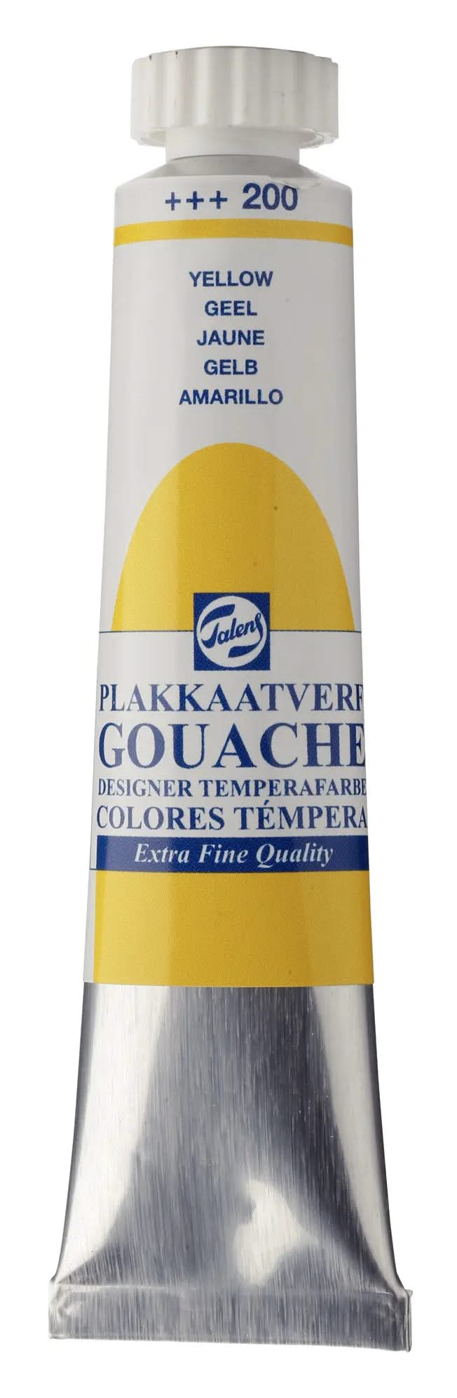 Talens Gouache Extra Fine Quality Tube 20 ml Gelb 200 - Kidis Art