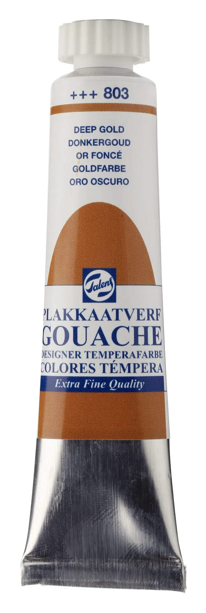Talens Gouache Extra Fine Quality Tube 20 ml Goldfarbe 803 - Kidis Art