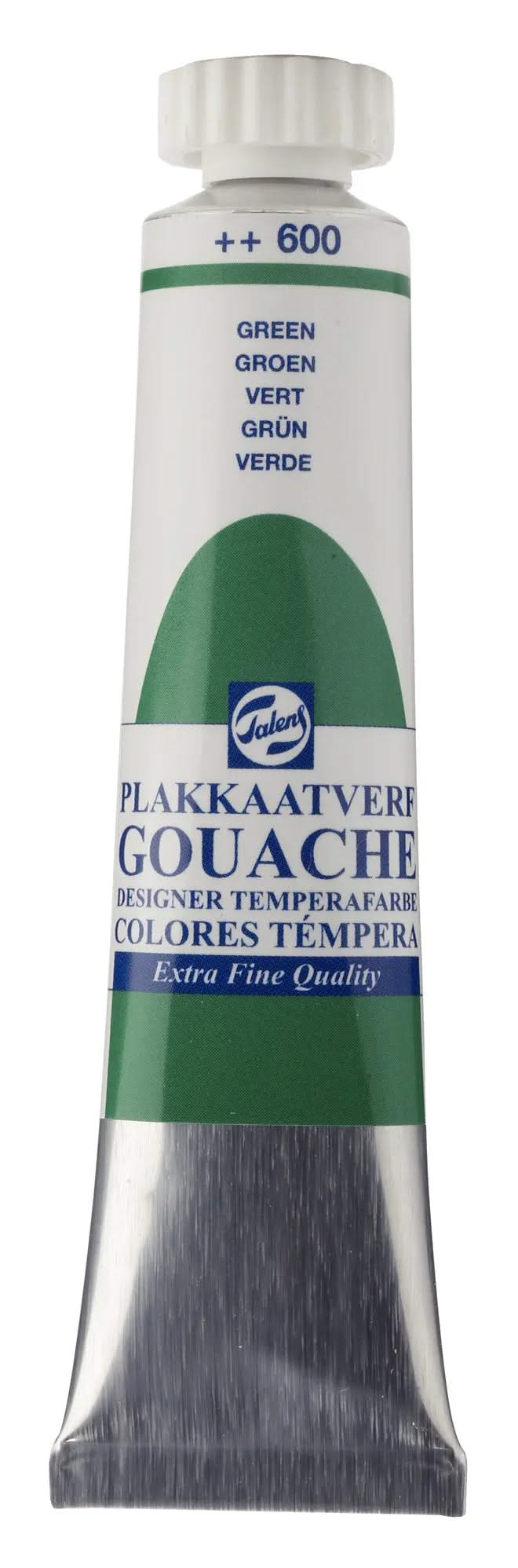 Talens Gouache Extra Fine Quality Tube 20 ml Grün 600 - Kidis Art