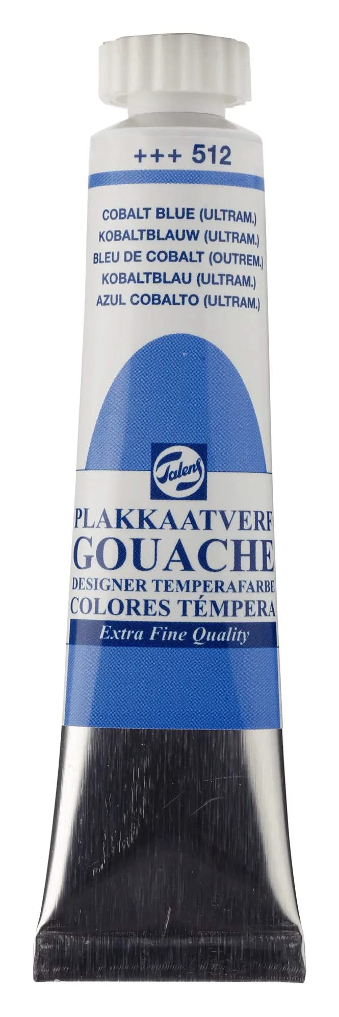 Talens Gouache Extra Fine Quality Tube 20 ml Kobaltblau (Ultramarin) 512 - Kidis Art