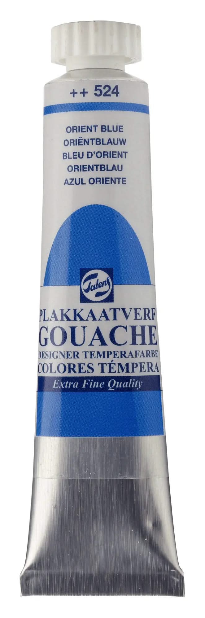 Talens Gouache Extra Fine Quality Tube 20 ml Orientblau 524 - Kidis Art