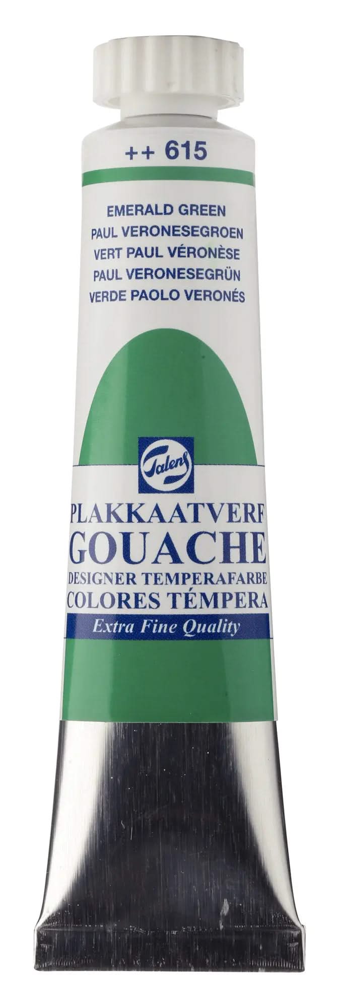 Talens Gouache Extra Fine Quality Tube 20 ml Paul Veronesegrün 615 - Kidis Art