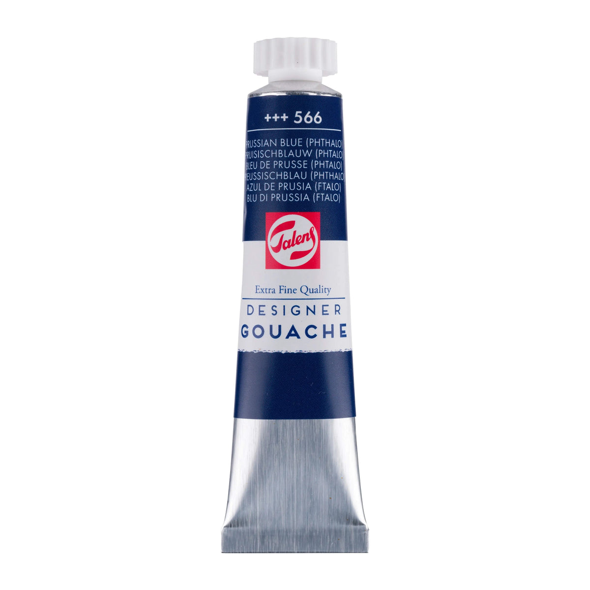 Talens Gouache Extra Fine Quality Tube 20 ml Preußischblau (Phthalo) 566 - Kidis Art