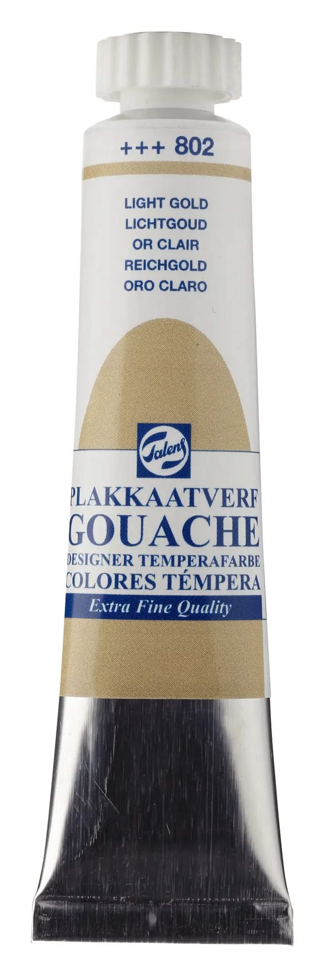 Talens Gouache Extra Fine Quality Tube 20 ml Reichgold 802 - Kidis Art