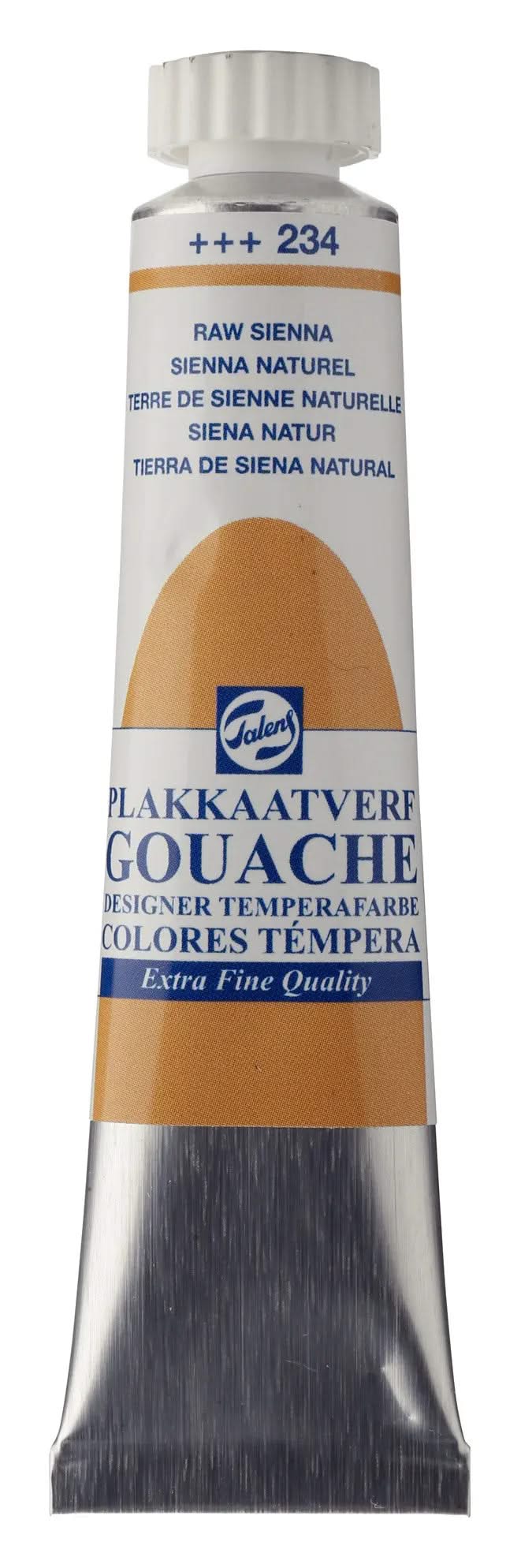 Talens Gouache Extra Fine Quality Tube 20 ml Siena Natur 234 - Kidis Art