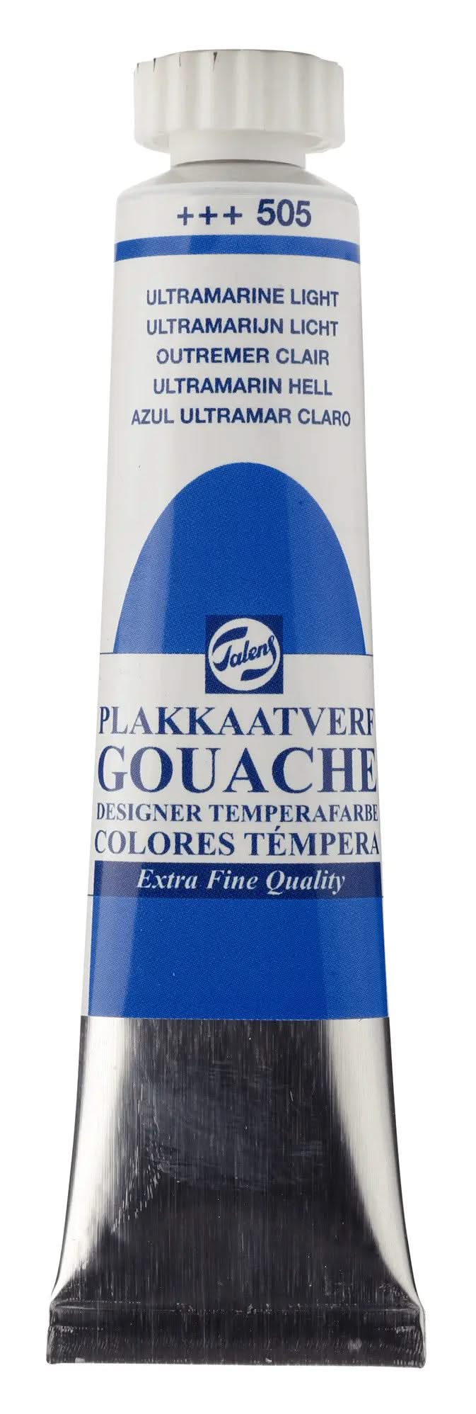 Talens Gouache Extra Fine Quality Tube 20 ml Ultramarin Hell 505 - Kidis Art