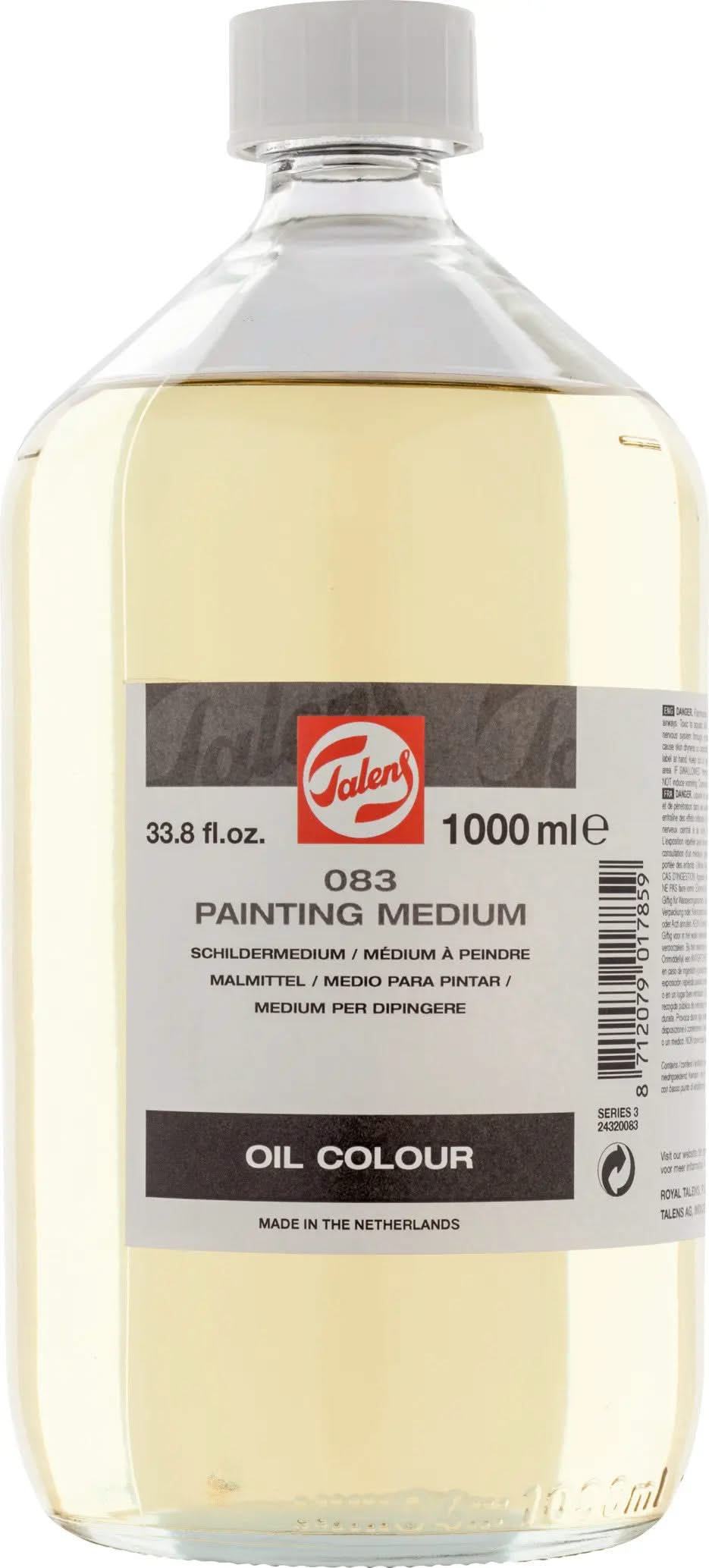 Talens Malmittel Normal 083 Flasche 1000 ml - Kidis Art