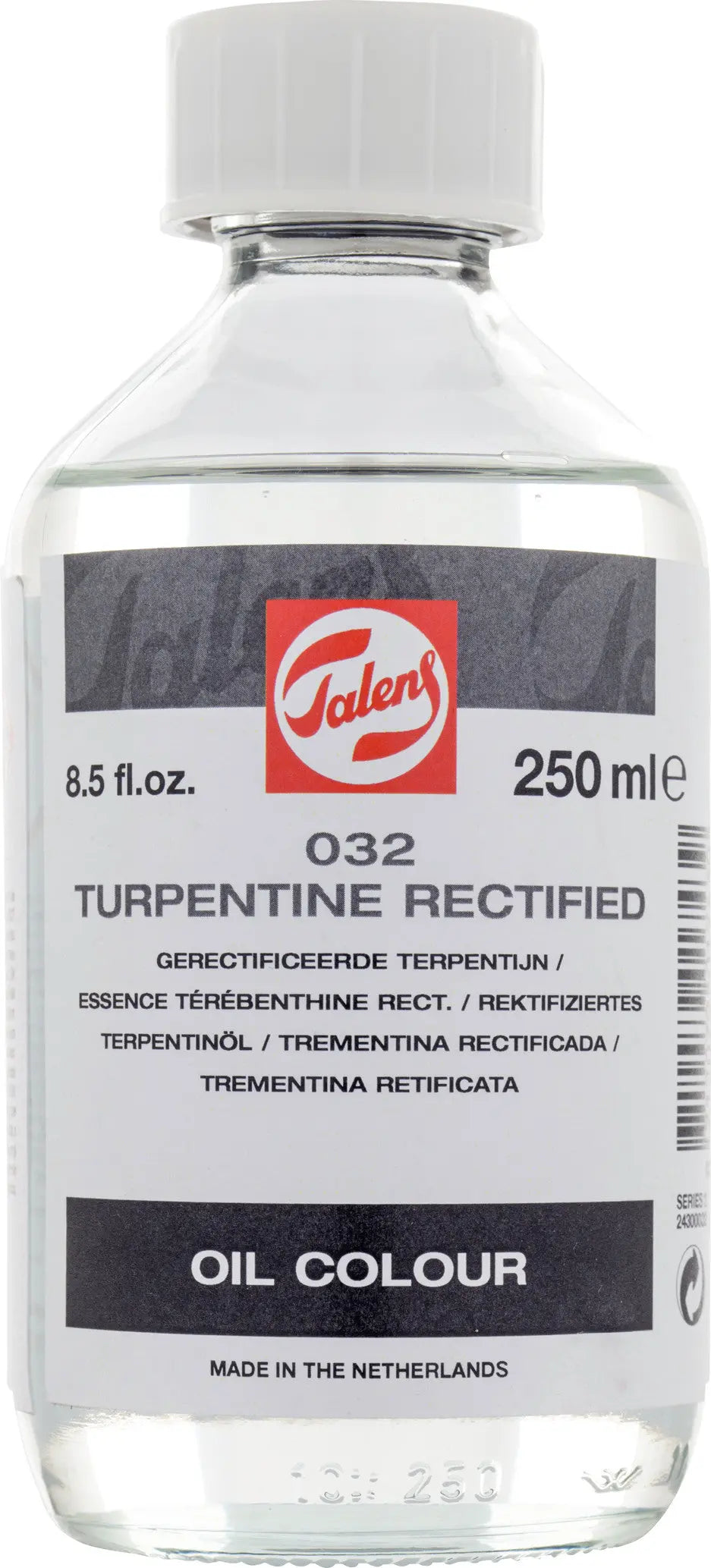 Talens Rektifiziertes Terpentinöl 032 Flasche 250 ml