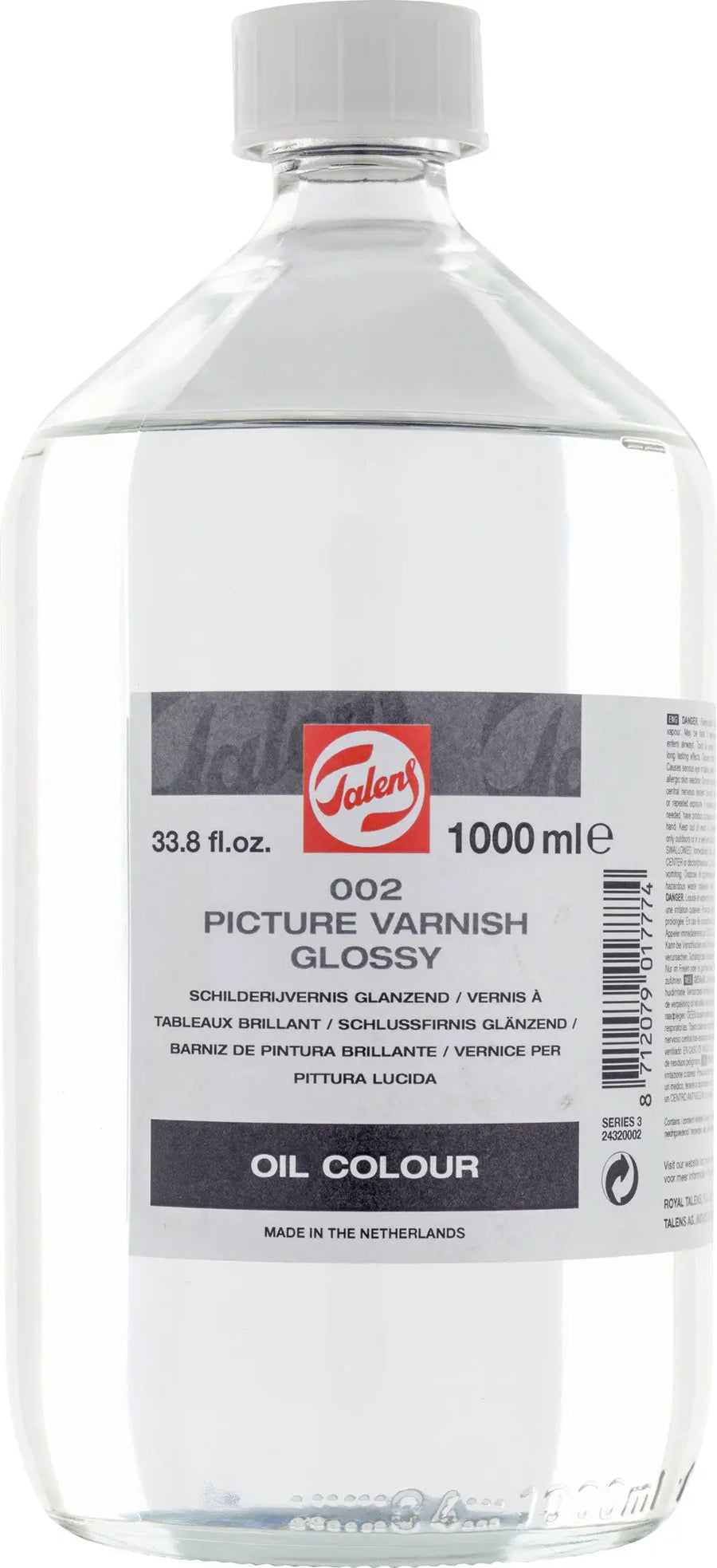 Talens Schlussfirnis Glänzend 002 Flasche 1000 ml