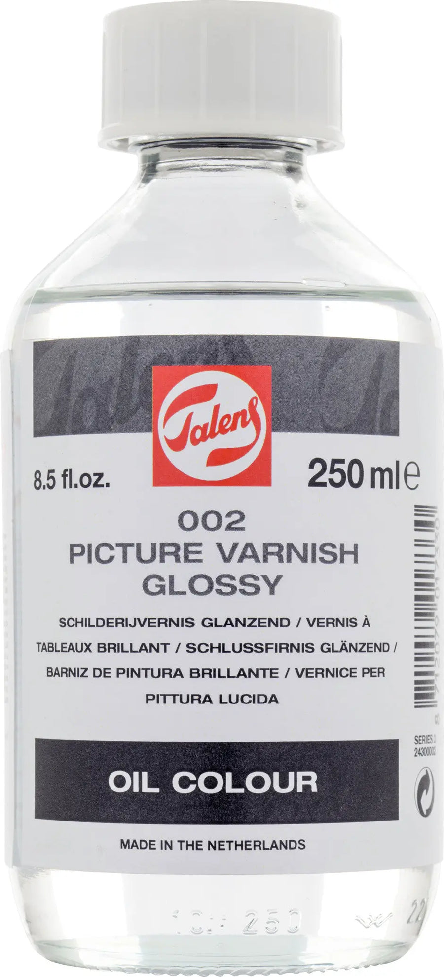 Talens Schlussfirnis Glänzend 002 Flasche 250 ml