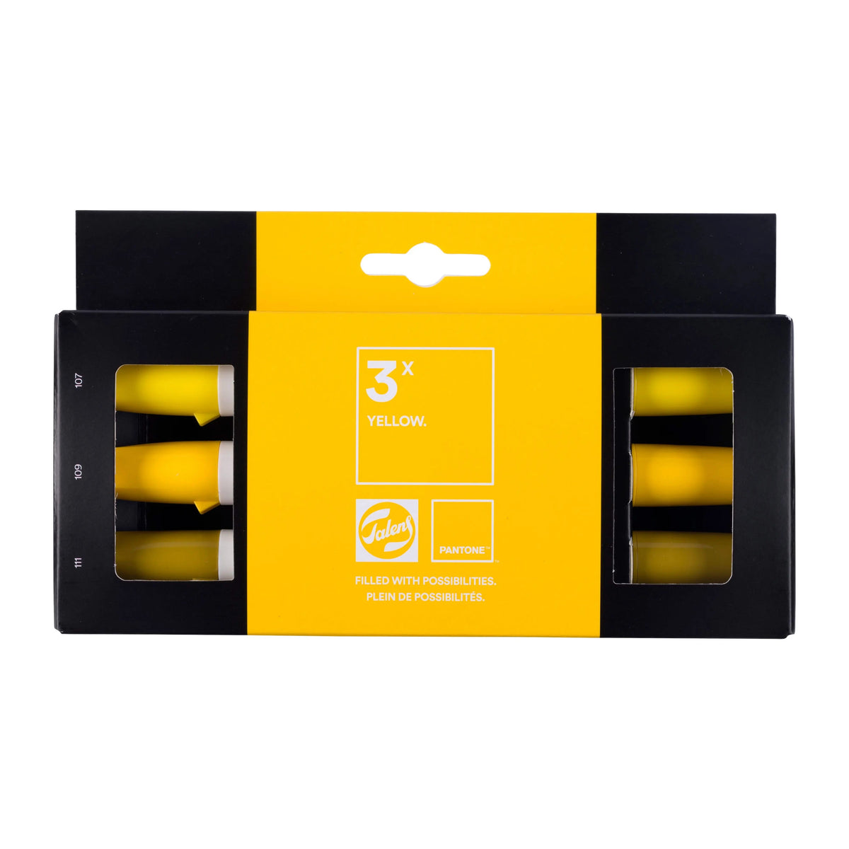 Talens | Pantone Marker Set 3x Yellow - Kidis Art
