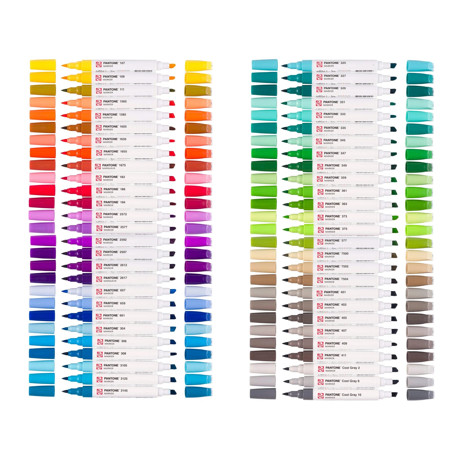 Talens | Pantone Marker Set 54x Additional - Kidis Art