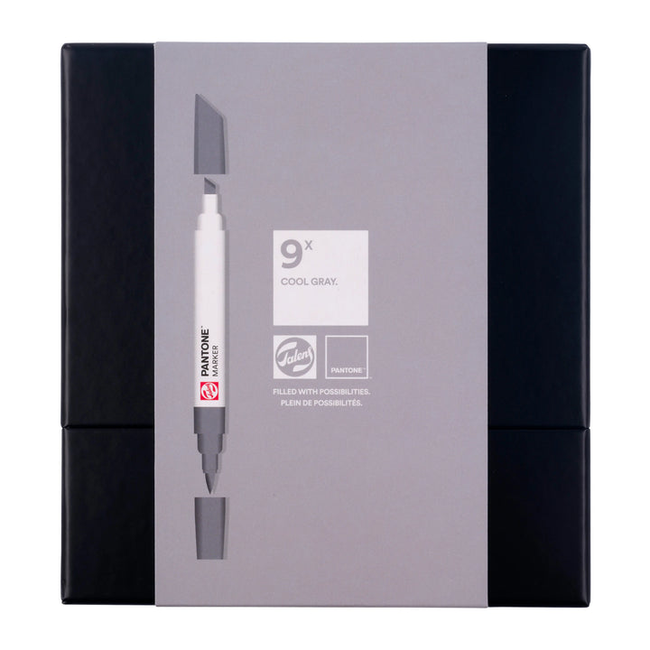 Talens | Pantone Marker Set 9x Cool Gray
