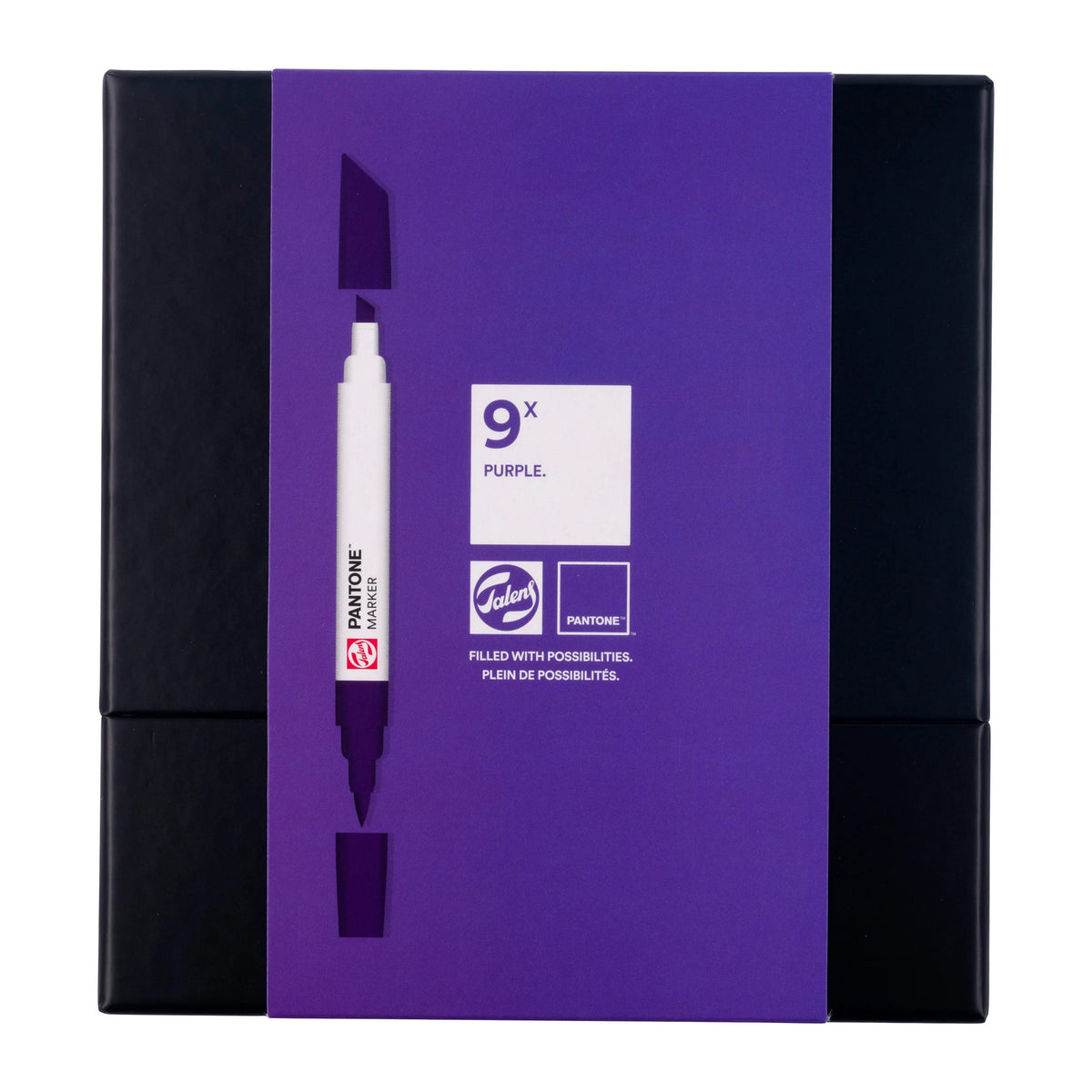 Talens | Pantone Marker Set 9x Purple - Kidis Art