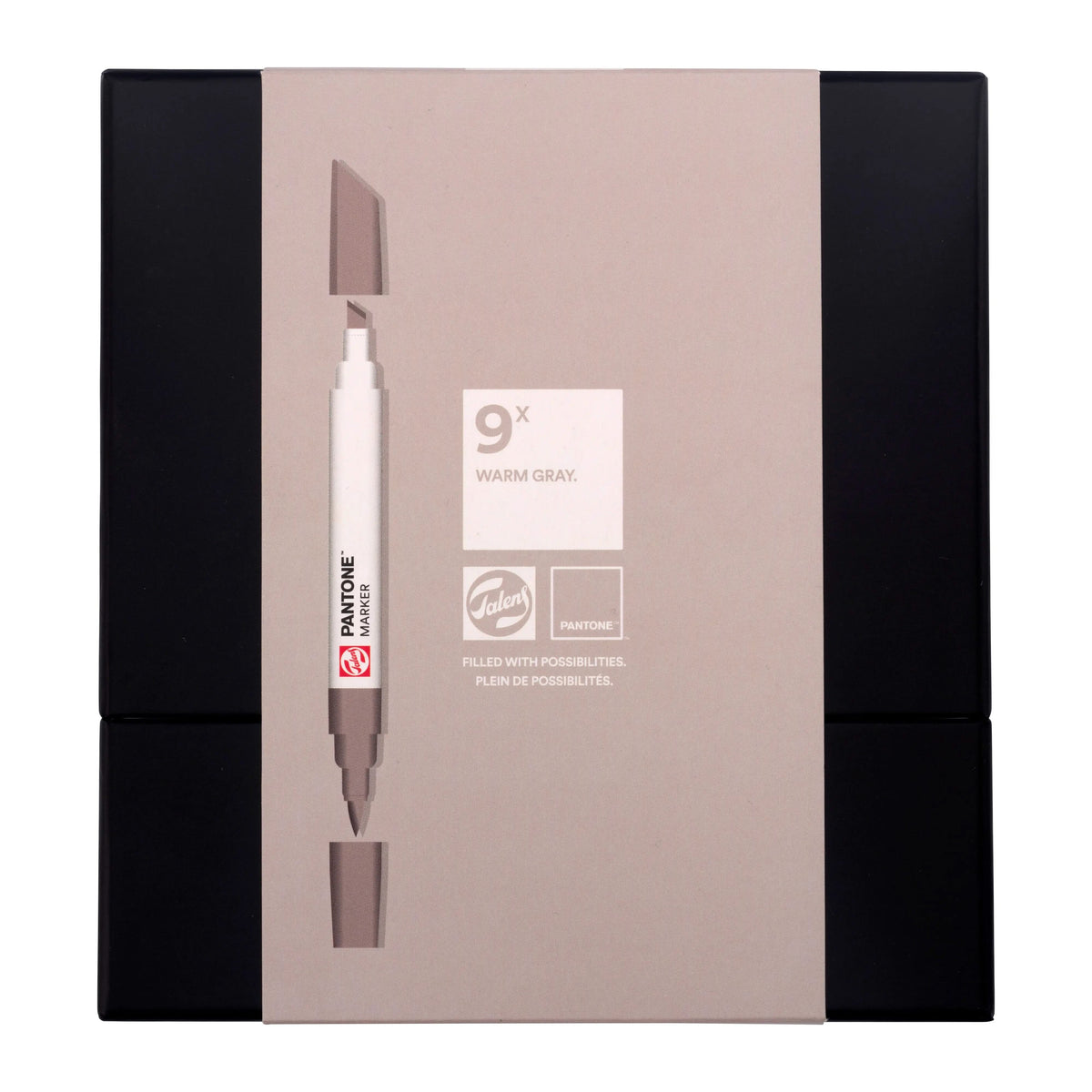 Talens | Pantone Marker Set 9x Warm Gray - Kidis Art