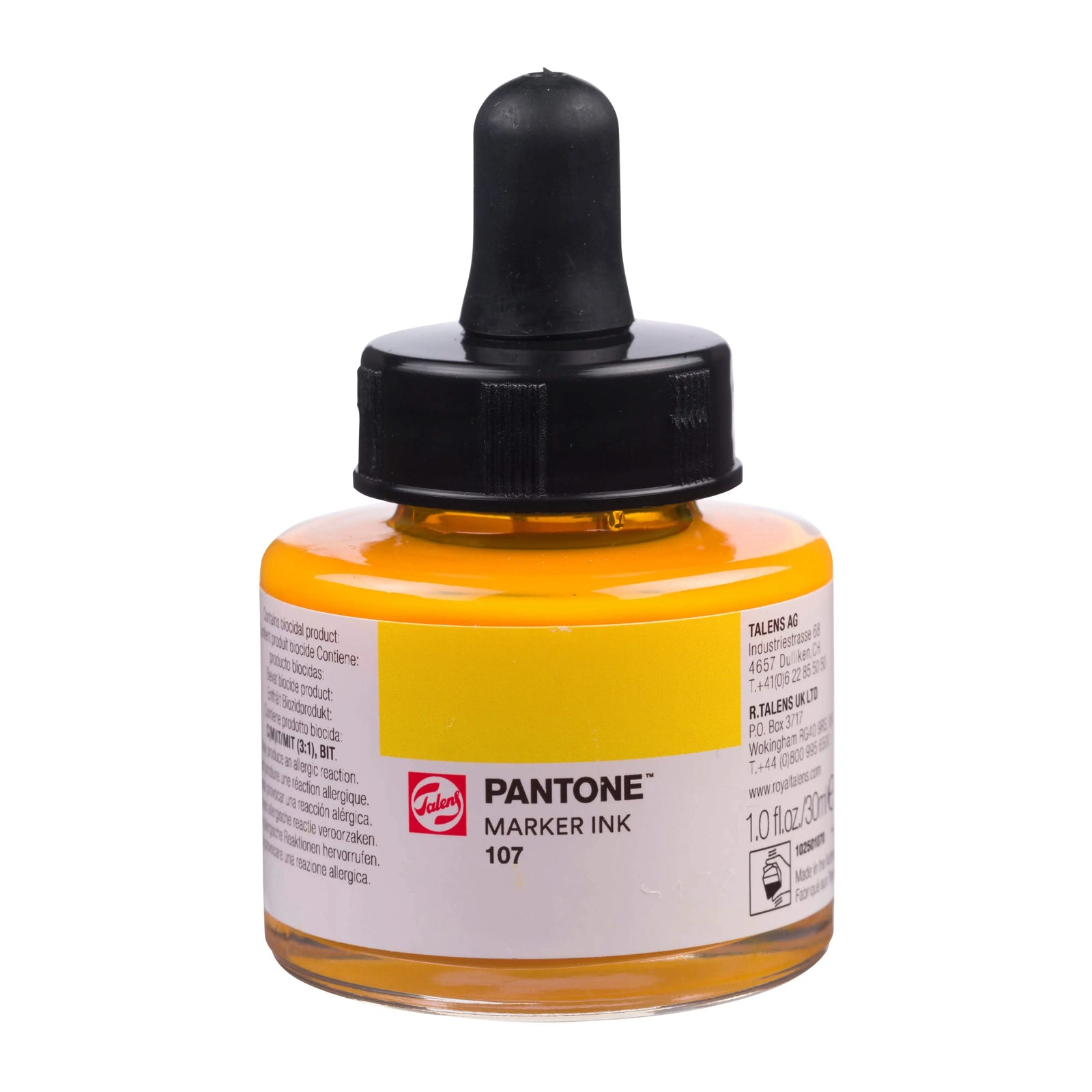 Talens | Pantone Marker-Tinte 30 ml 107 - Kidis Art