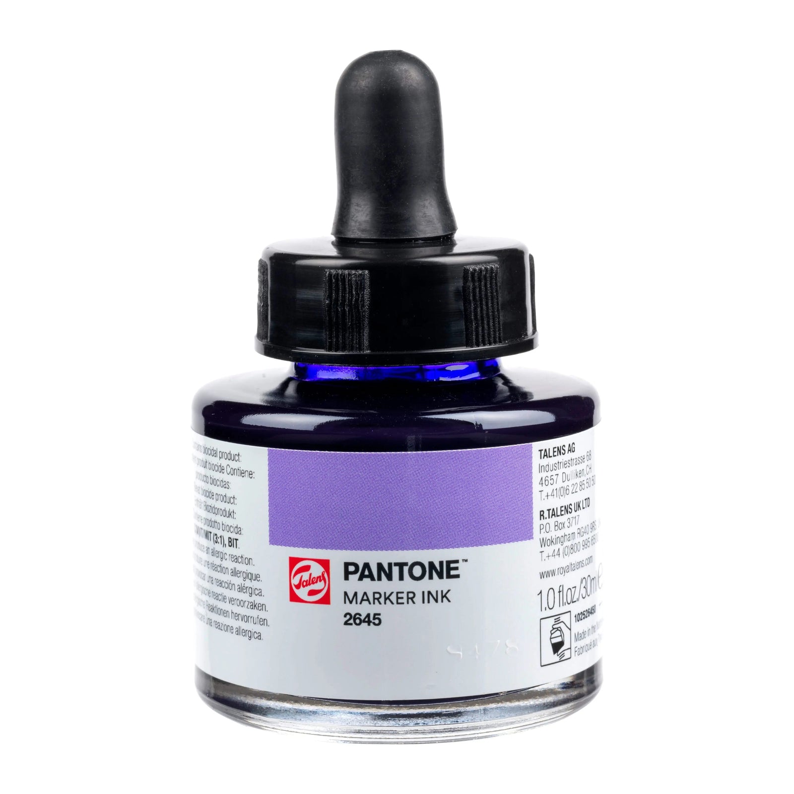 Talens | Pantone Marker-Tinte 30 ml 2645 - Kidis Art