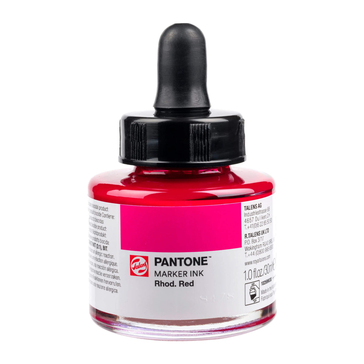 Talens | Pantone Marker-Tinte 30 ml Rhod. Red - Kidis Art