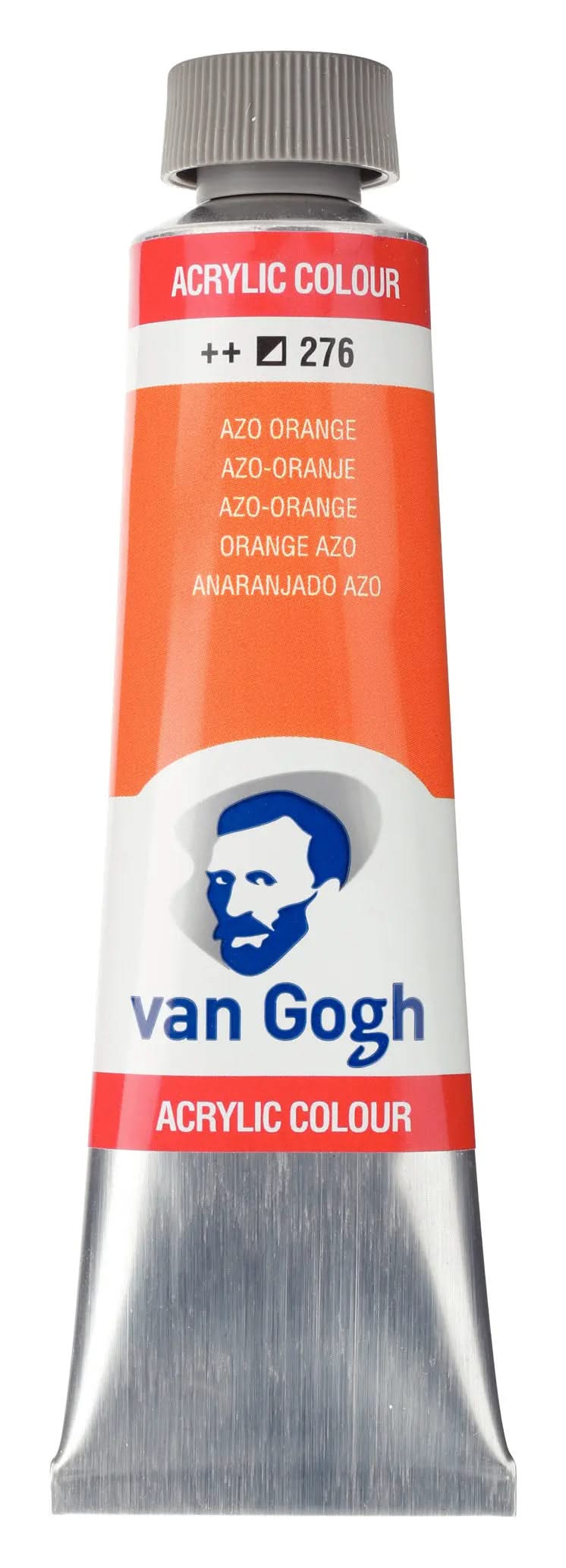 Van Gogh Acrylfarbe Tube 40 ml Azo-Orange 276 - Kidis Art