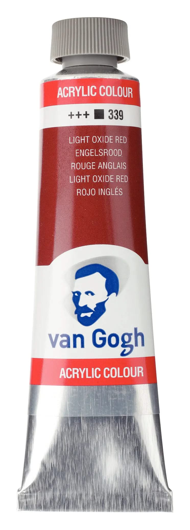 Van Gogh Acrylfarbe Tube 40 ml Englischrot 339 - Kidis Art