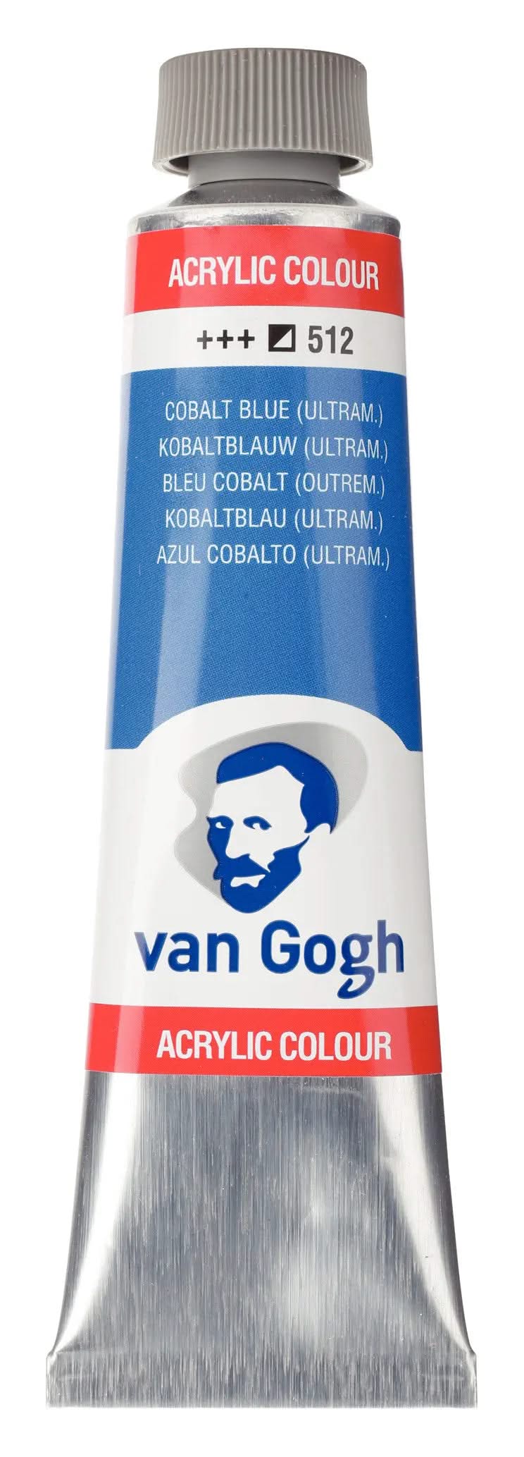 Van Gogh Acrylfarbe Tube 40 ml Kobaltblau (Ultramarin) 512 - Kidis Art