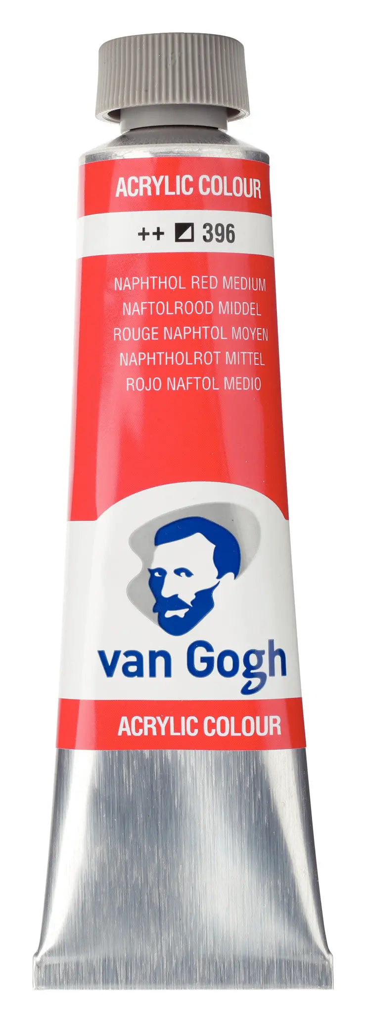 Van Gogh Acrylfarbe Tube 40 ml Naphtholrot Mittel 396