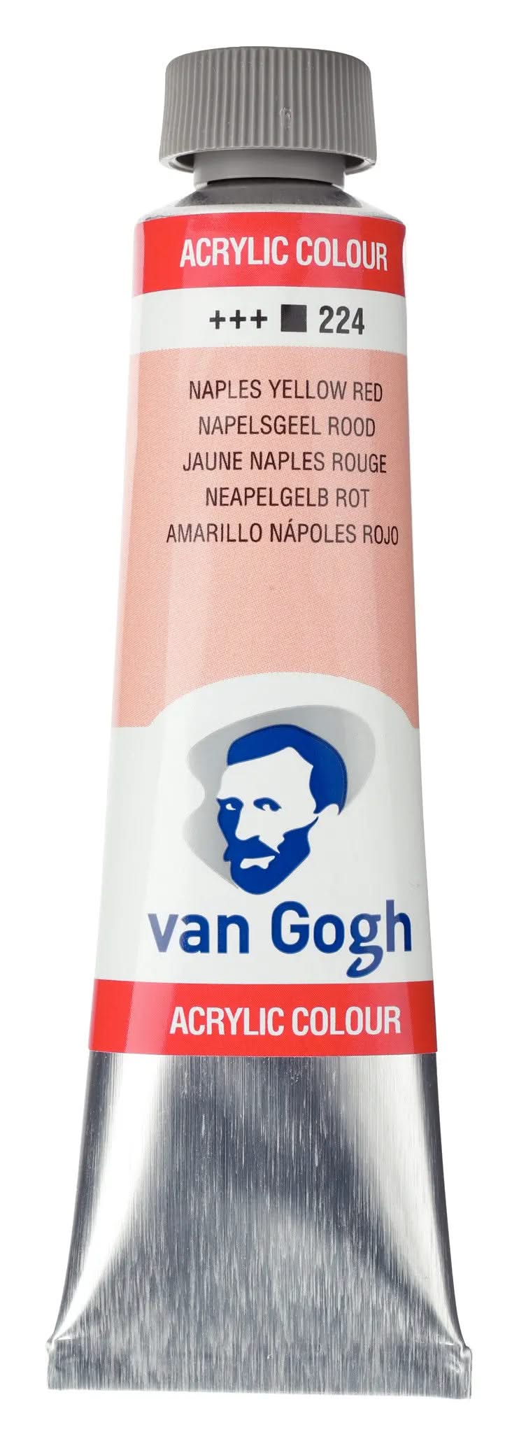 Van Gogh Acrylfarbe Tube 40 ml Neapelgelb Rot 224 - Kidis Art