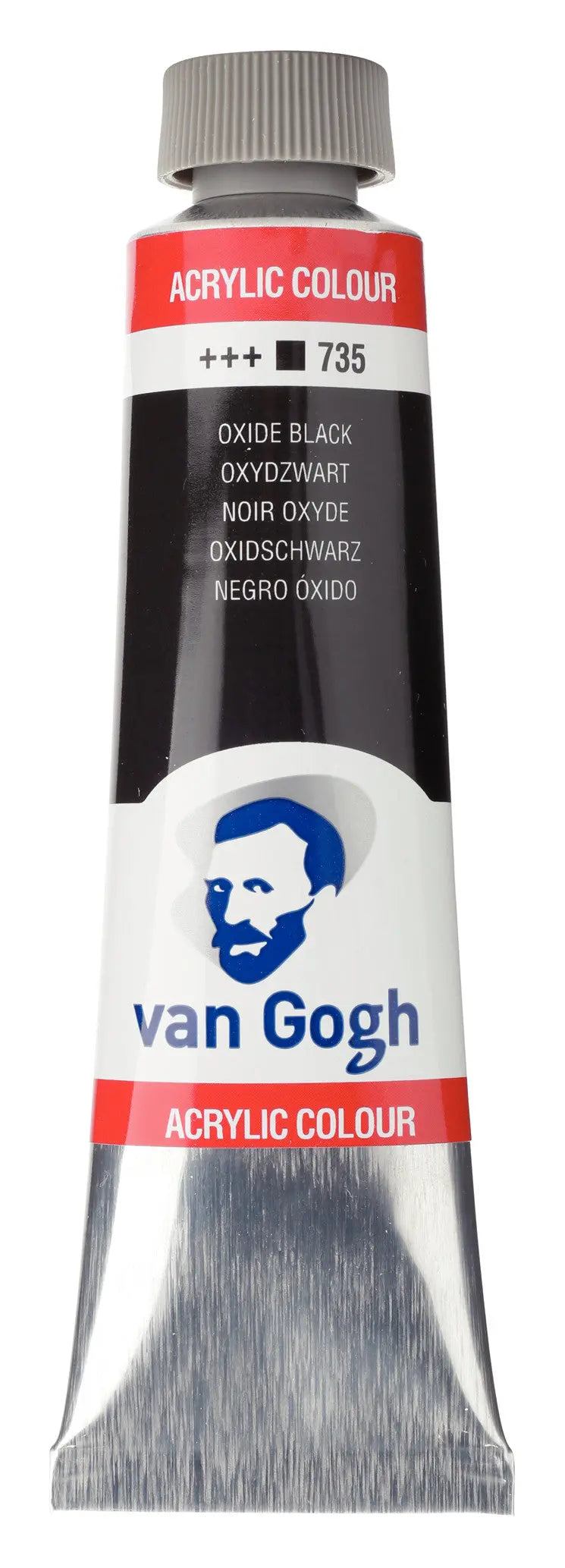 Van Gogh Acrylfarbe Tube 40 ml Oxidschwarz 735