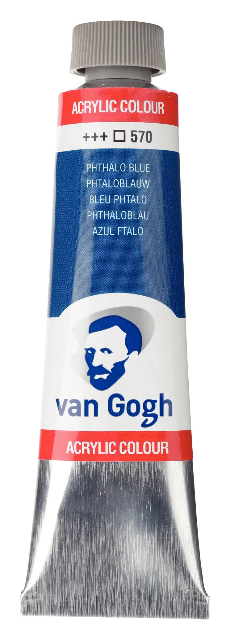 Van Gogh Acrylfarbe Tube 40 ml Phthaloblau (Primär) 570