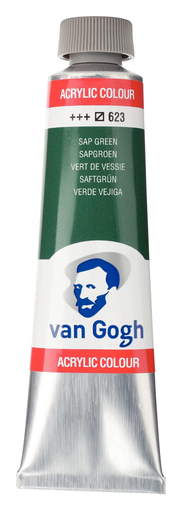 Van Gogh Acrylfarbe Tube 40 ml Saftgrün 623 - Kidis Art