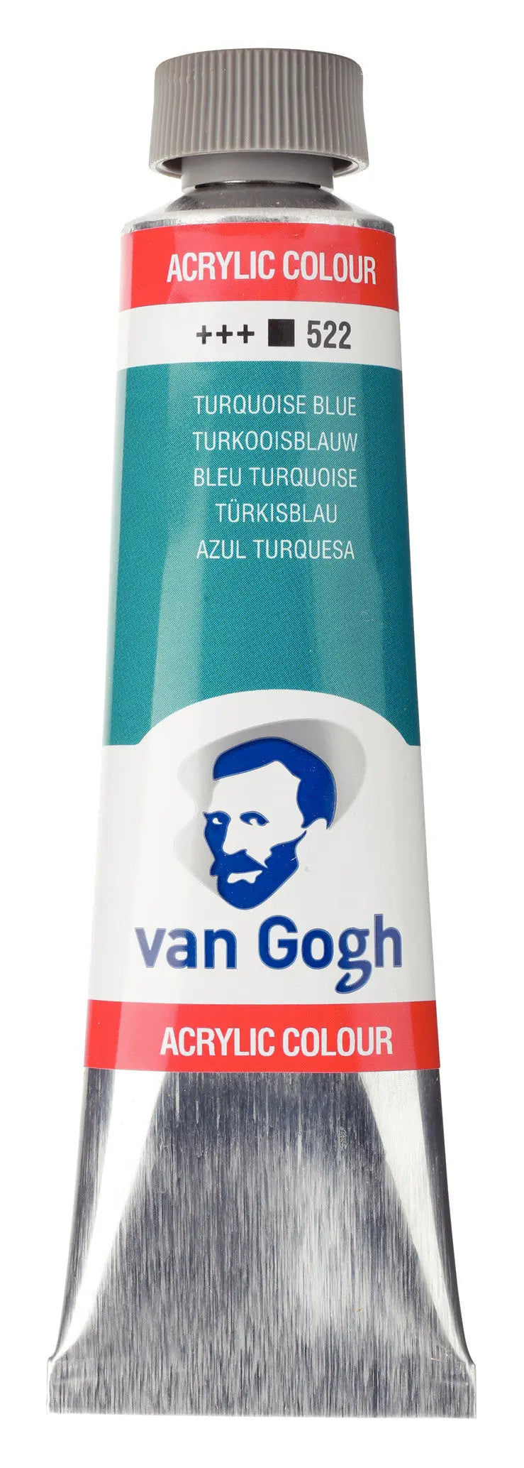 Van Gogh Acrylfarbe Tube 40 ml Türkisblau 522