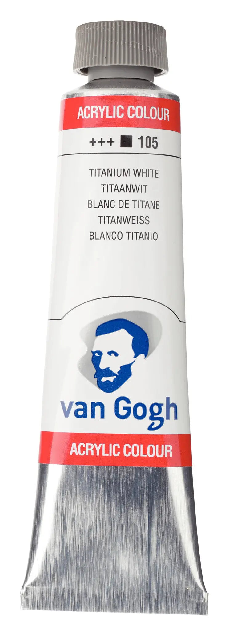 Van Gogh Acrylfarbe Tube 40 ml Titanweiß 105