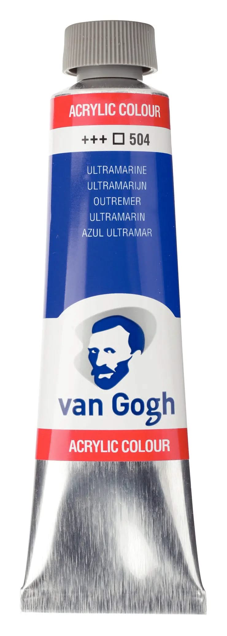 Van Gogh Acrylfarbe Tube 40 ml Ultramarin 504 - Kidis Art