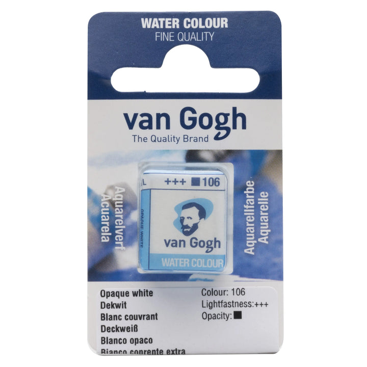 Van Gogh Aquarellfarbe Näpfchen Deckweiß 106