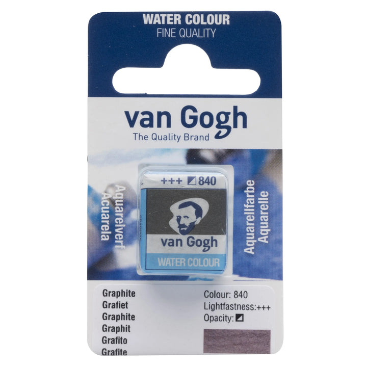 Van Gogh Aquarellfarbe Näpfchen Graphite 840