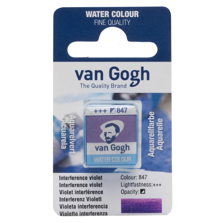 Van Gogh Aquarellfarbe Näpfchen Interferenz Violett 847