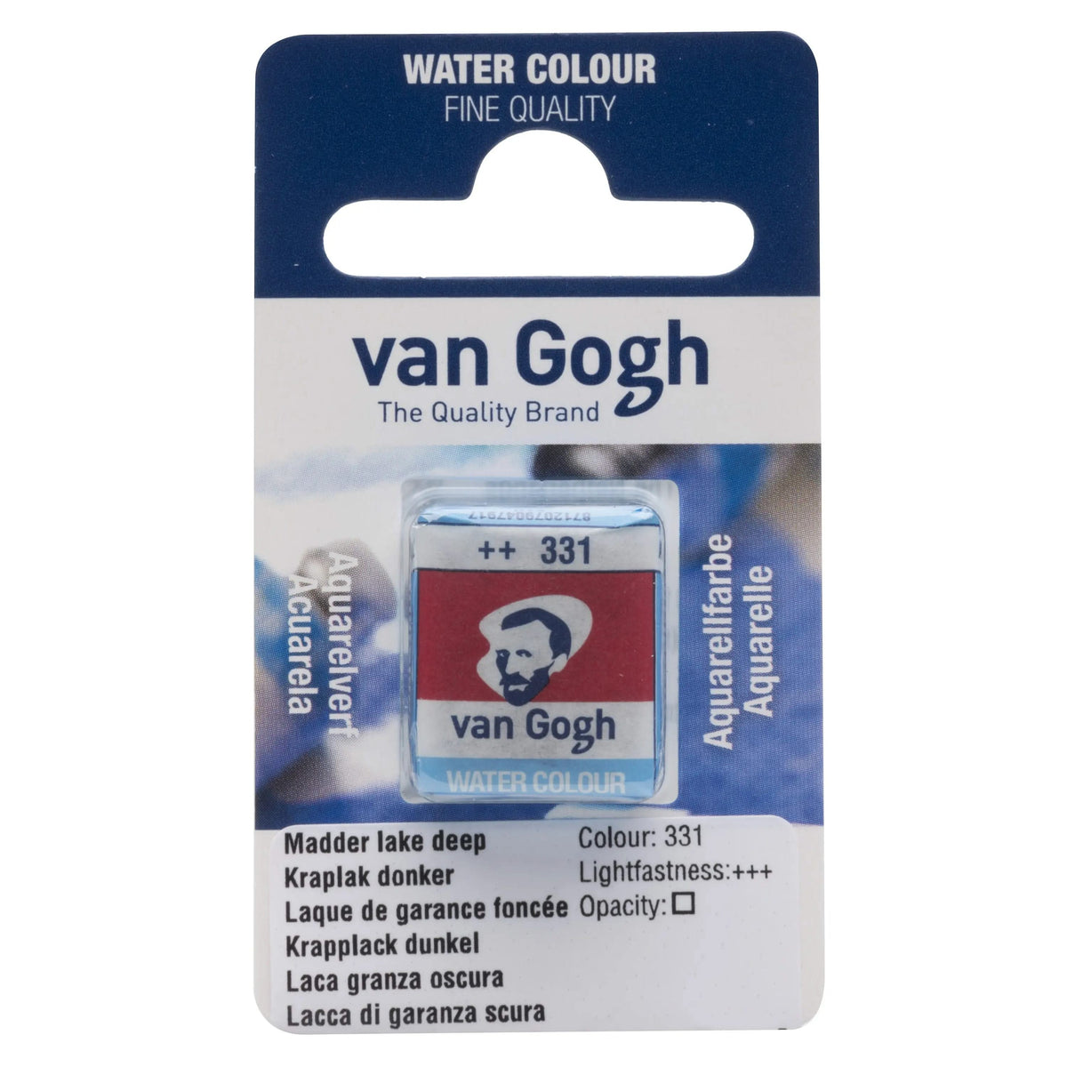 Van Gogh Aquarellfarbe Näpfchen Krapplack Dunkel 331 - Kidis Art