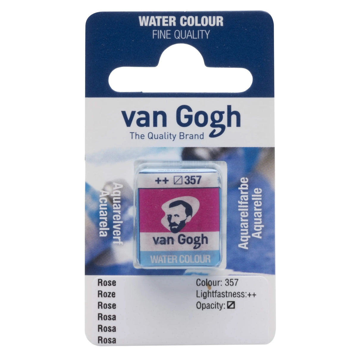 Van Gogh Aquarellfarbe Näpfchen Rosa 357 - Kidis Art
