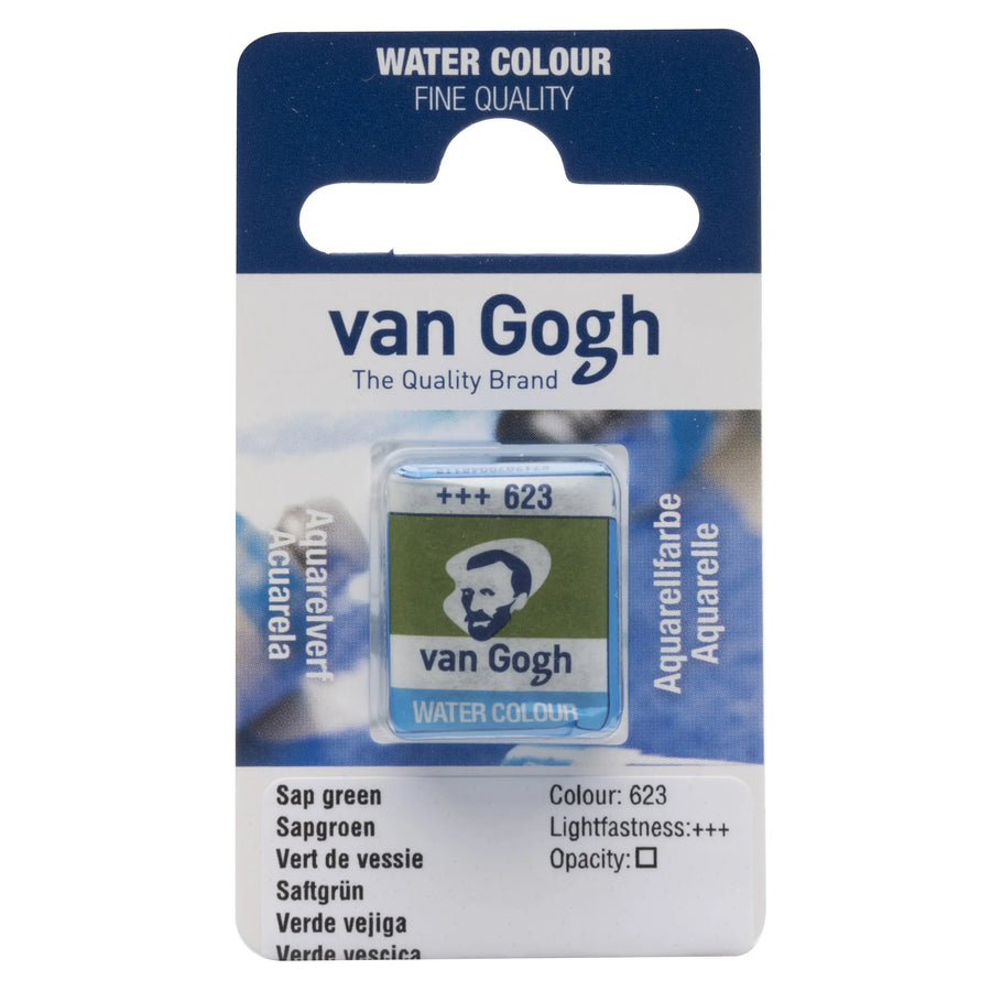 Van Gogh Aquarellfarbe Näpfchen Saftgrün 623