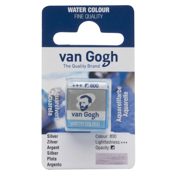 Van Gogh Aquarellfarbe Näpfchen Silber 800