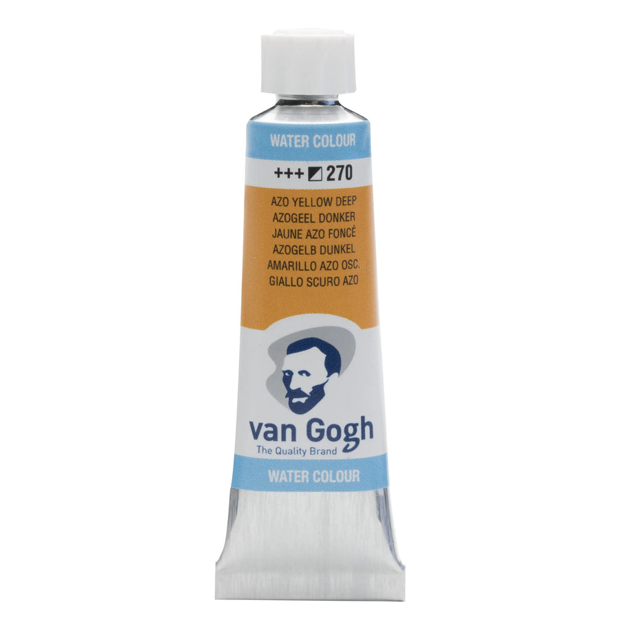 Van Gogh Aquarellfarbe Tube 10 ml Azogelb Dunkel 270